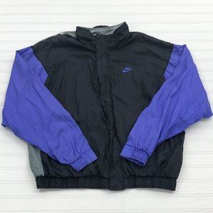 Vintage Nike Challenge Court Black & Purple Jacket